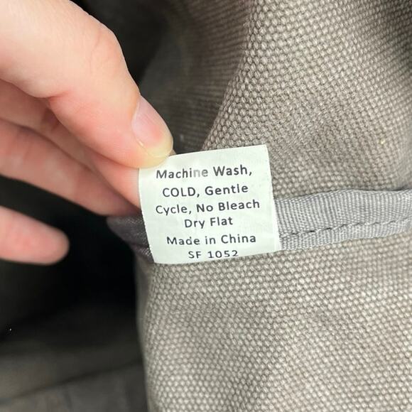 Lo & Sons Catalina Deluxe Cotton Canvas Travel Weekender Large Tote Thistle - Picture 14 of 16